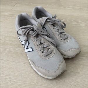 New Balance Light Gray Athletic Shoes
